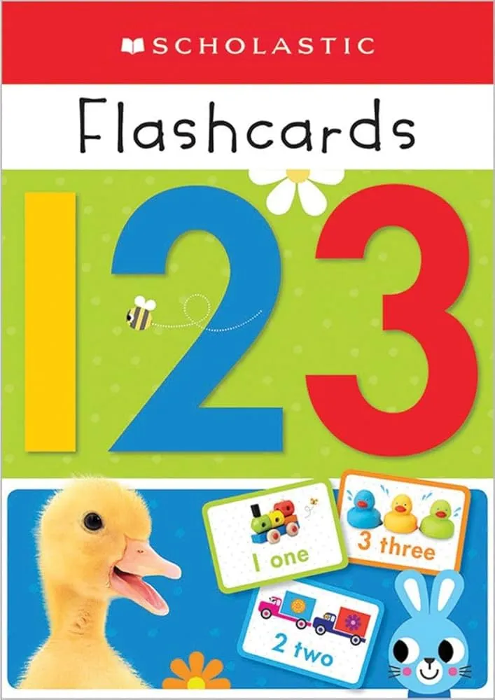 123 Flashcards: Scholastic Early Learners