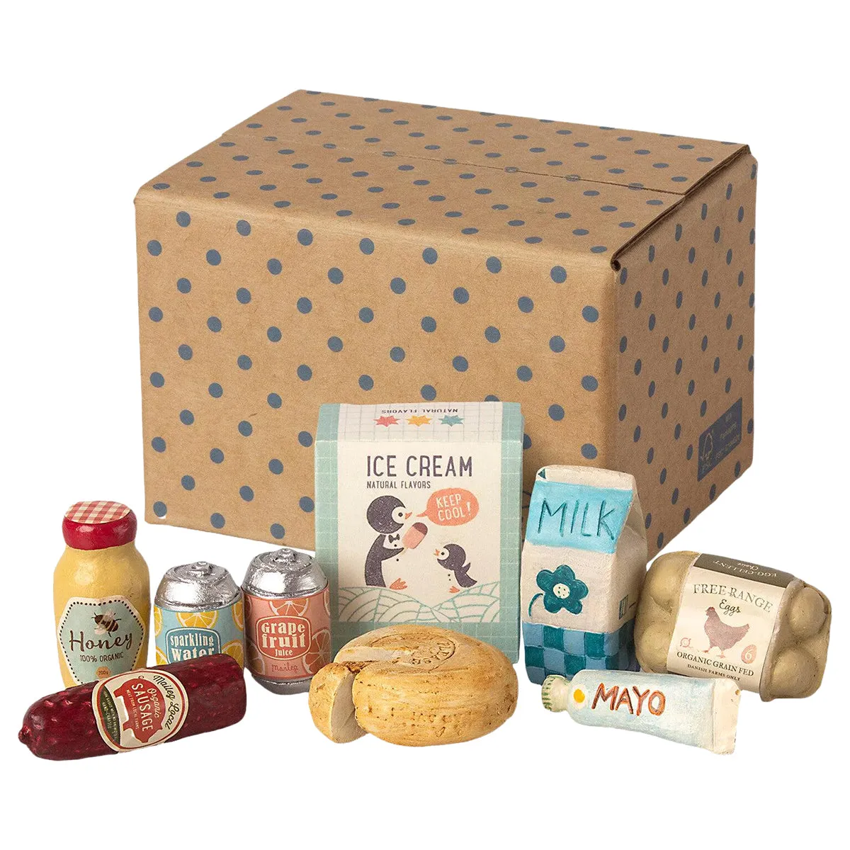 2021 Maileg Miniature Grocery Box