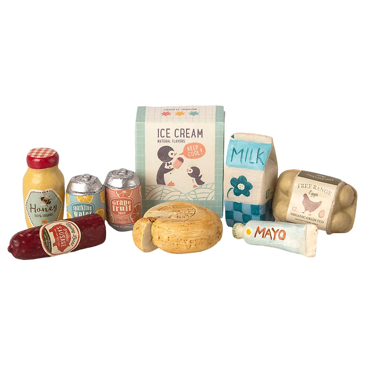 2021 Maileg Miniature Grocery Box