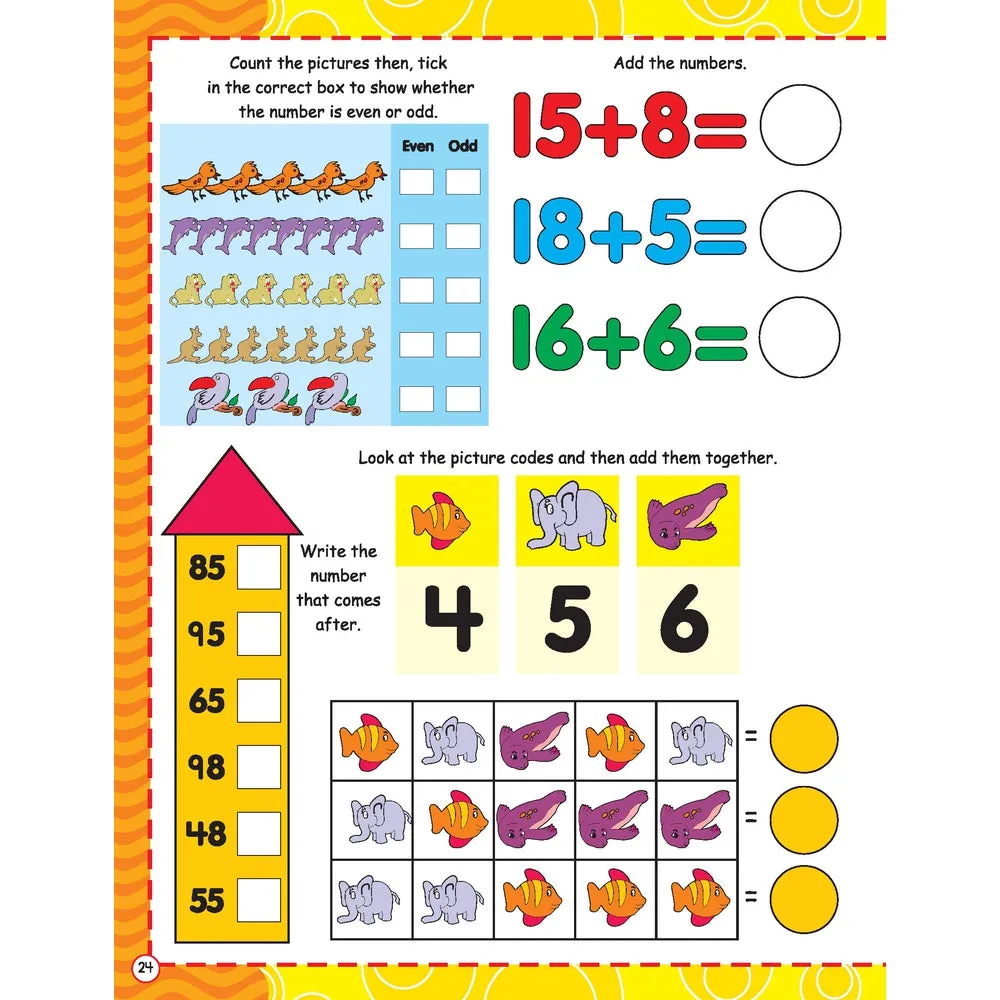 365 Math Activity Book