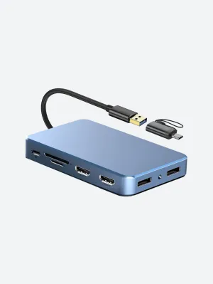 8-in-1 USB C Dock
