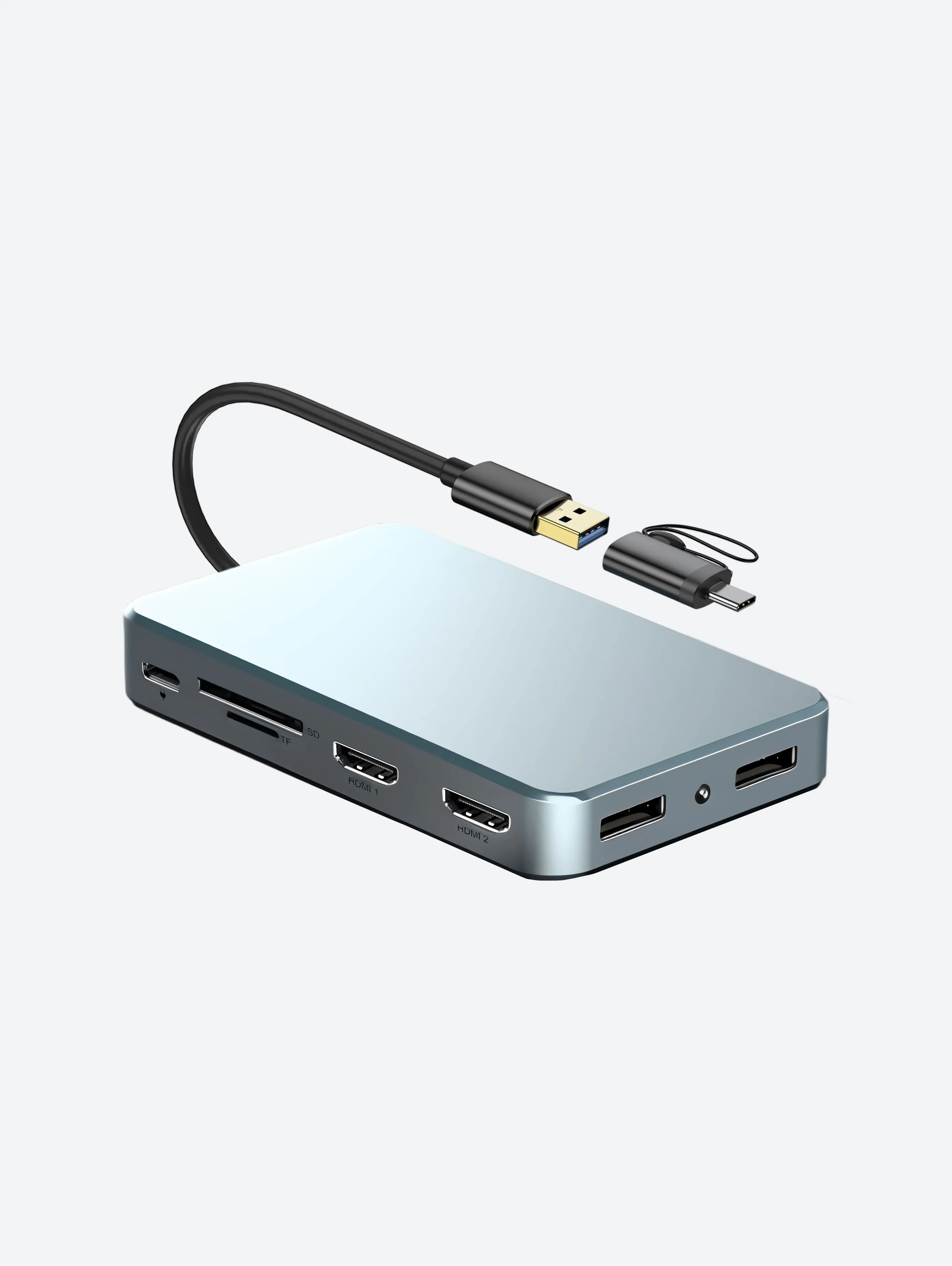 8-in-1 USB C Dock