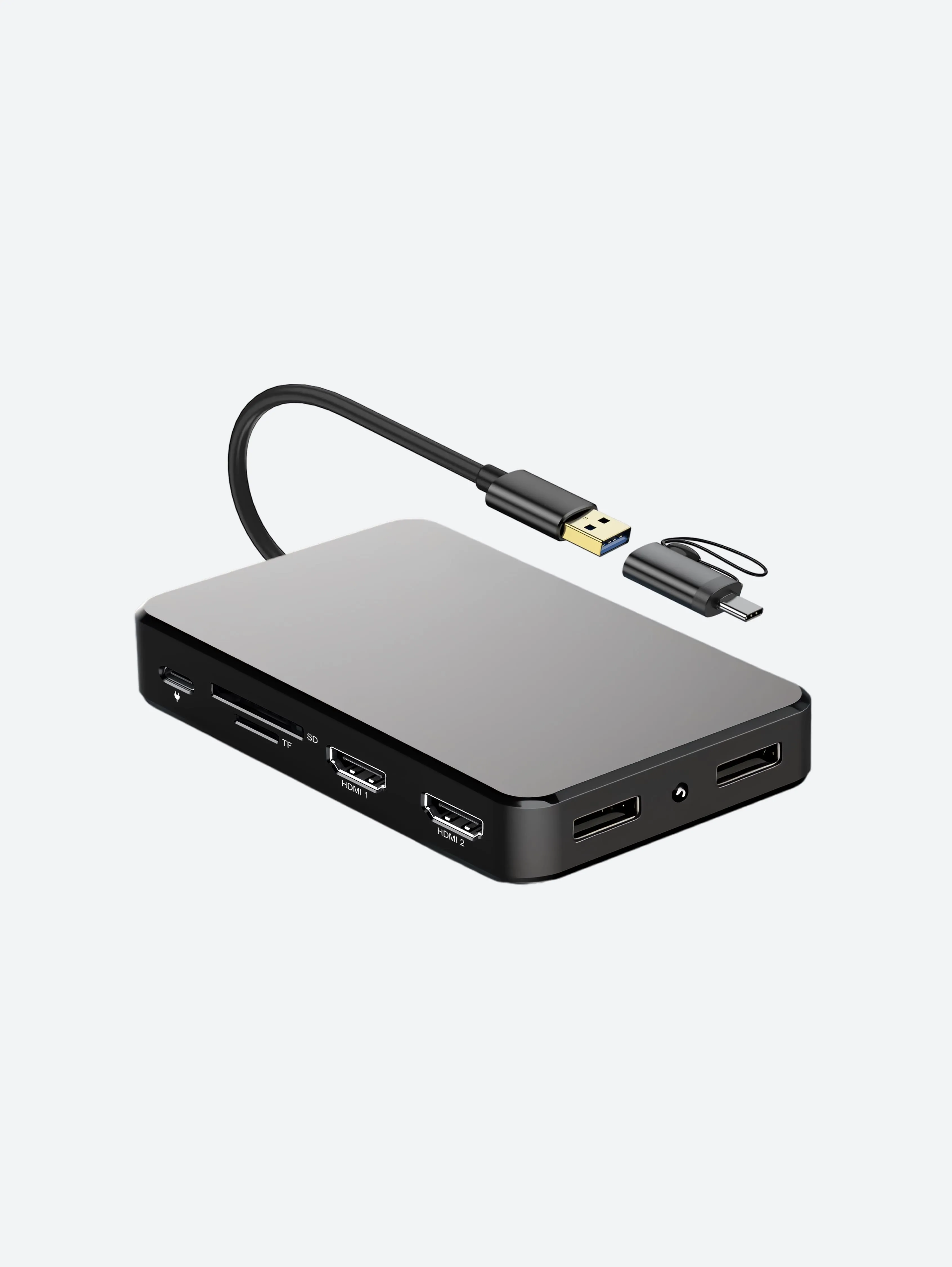 8-in-1 USB C Dock