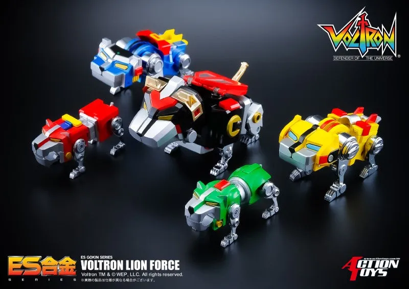Action Toys - Voltron: Defender of the Universe - ES Gokin Voltron Lion Force