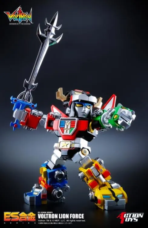 Action Toys - Voltron: Defender of the Universe - ES Gokin Voltron Lion Force