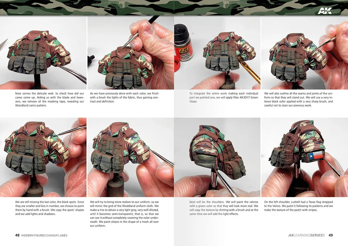AK Learning Series (No. 8) - Modern Figures Camouflages