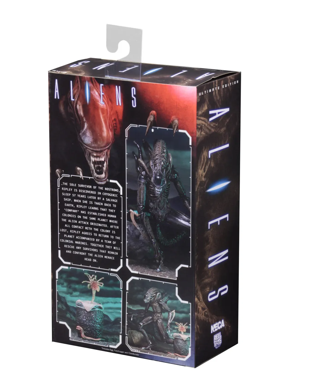 Aliens Ultimate Alien Warrior (1986) Brown Alien 7″ Scale Action Figures - NECA