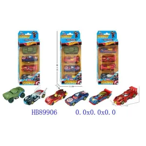 Alloy Metal Car Set | Pack of 4