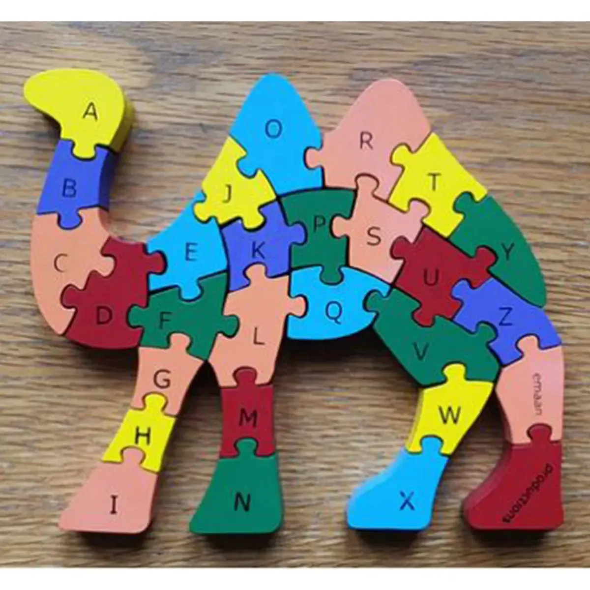 Alphabet Camel (Arabic and English)