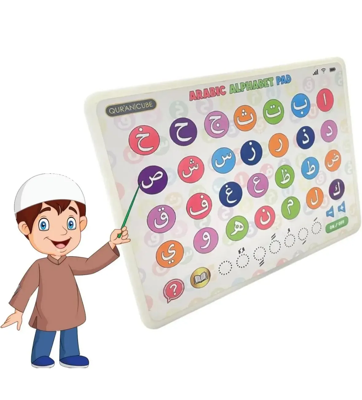 ARABIC ALPHABET SOUND PAD - LANGUAGE LEARNING TOOL