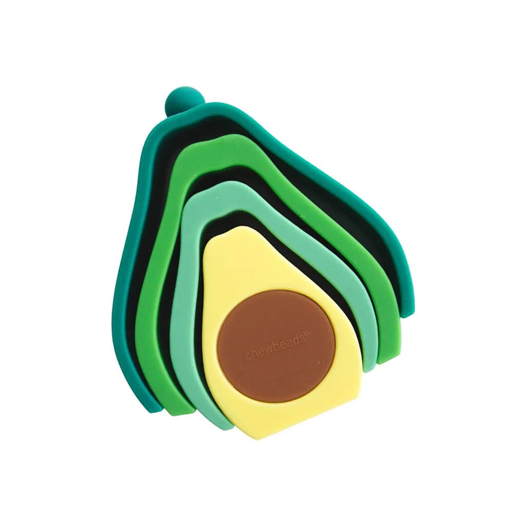 Avocado Stacker Teether Toy