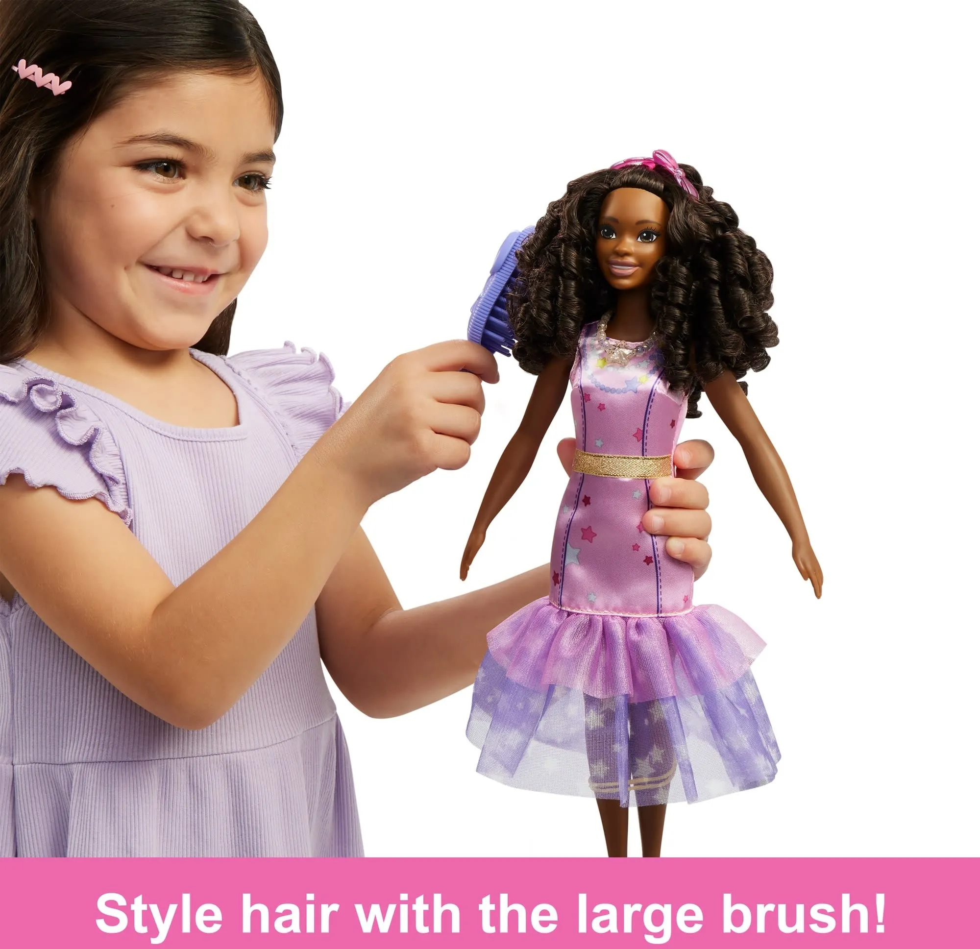 Barbie Doll For Preschoolers, My First Barbie Deluxe, Black Hair
