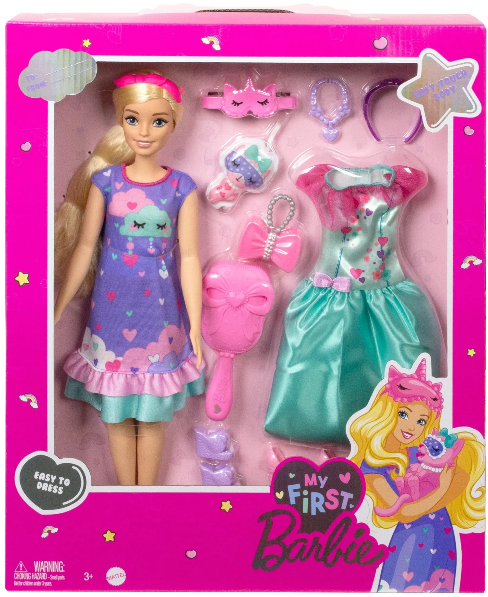 Barbie Doll For Preschoolers, My First Barbie Deluxe, Blonde
