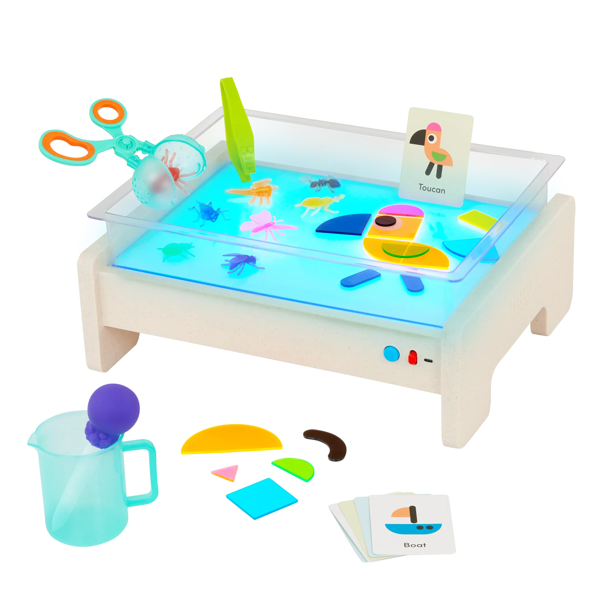 Battat - EDUCATIONAL LIGHT BOX PLAYSET