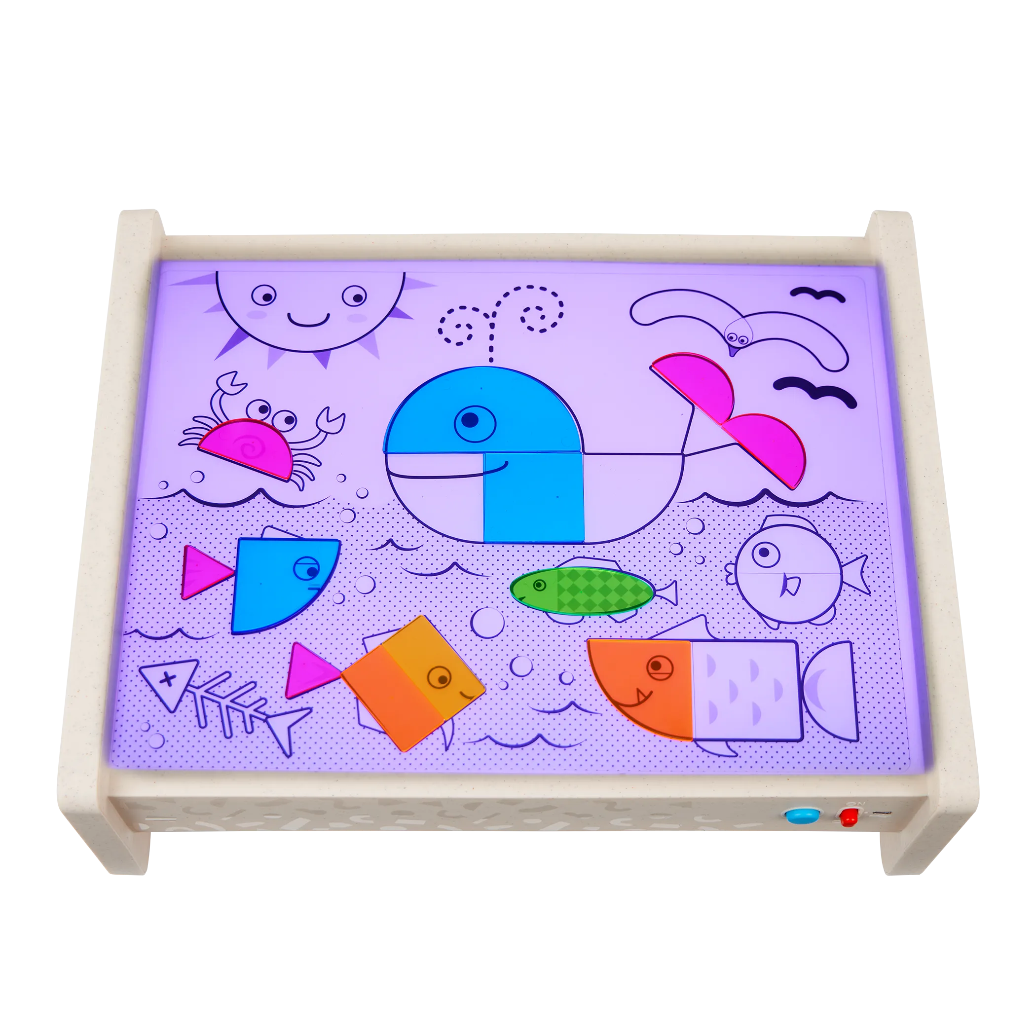 Battat - EDUCATIONAL LIGHT BOX PLAYSET