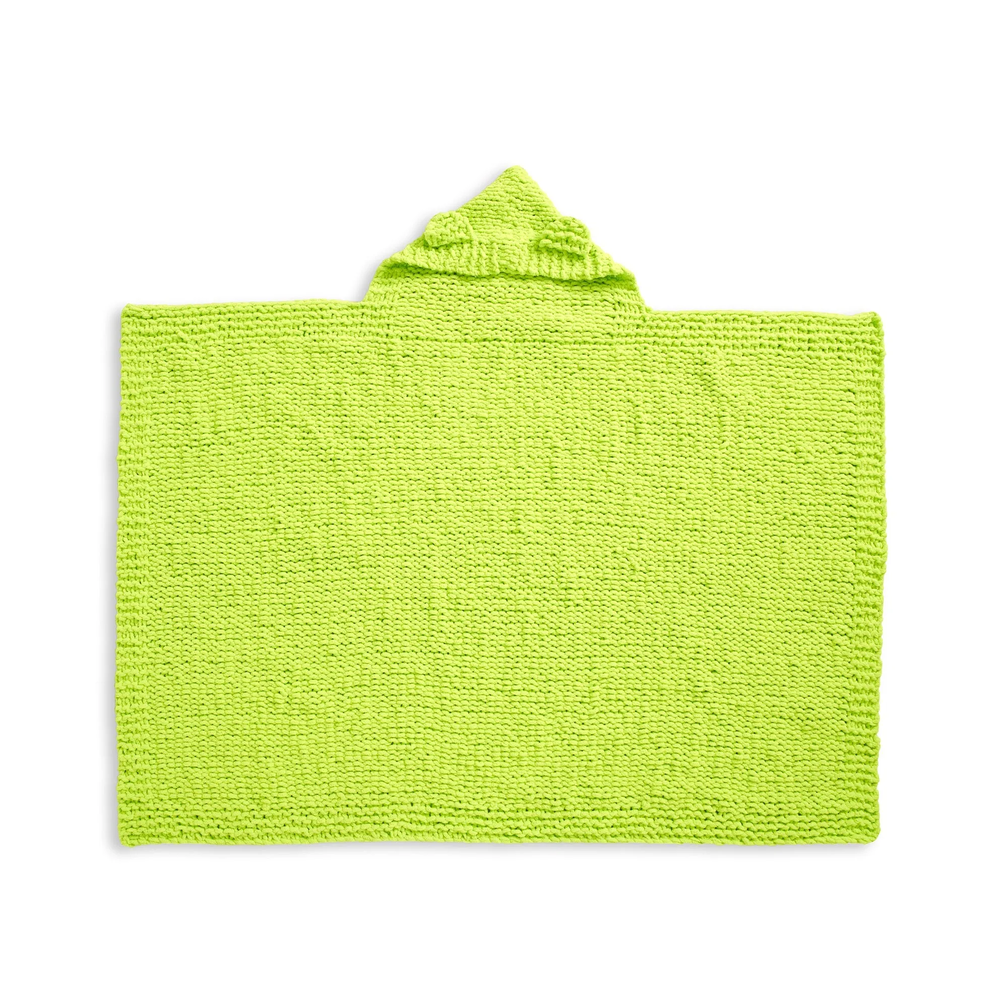 Bernat Bear Hug Hooded Knit Pet Blanket