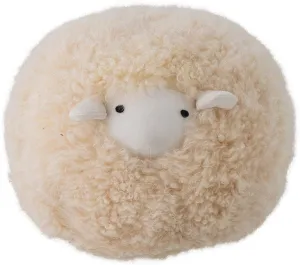 Bloomingville MINI Rubert Soft toy, Nature, Lambskin