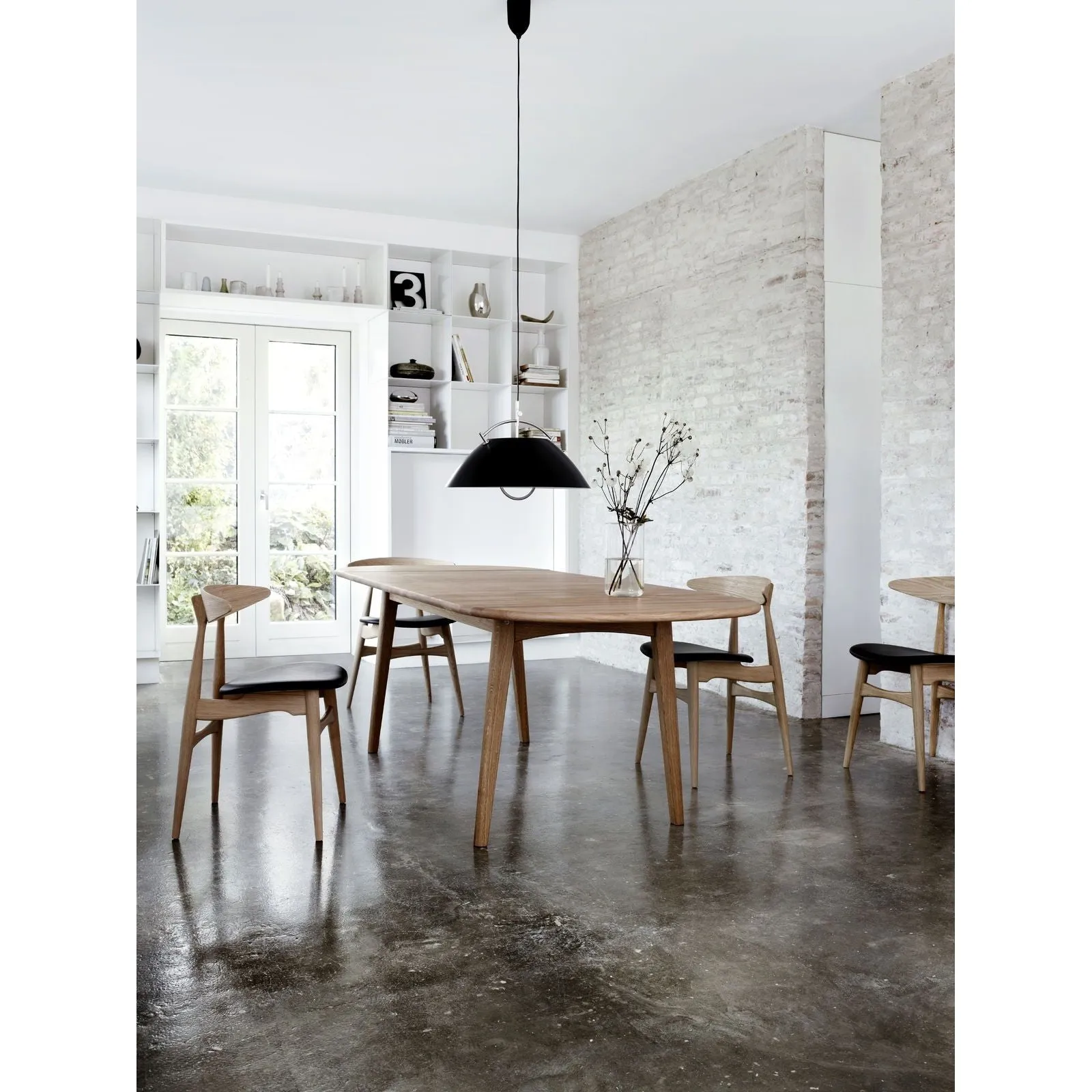 Carl Hansen Ch006 Dining Table, Oiled Oak