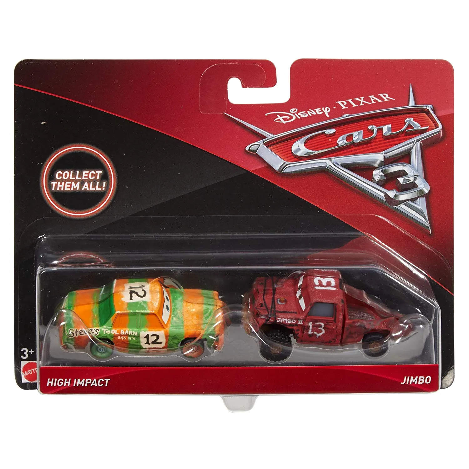 Cars 3 High Impact & Jimbo Vehicles Vehicle