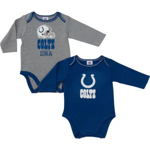 Colts Baby 2-Pack Long Sleeve Bodysuit