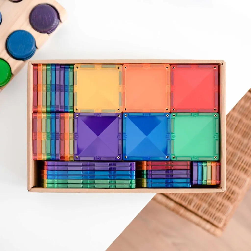 Connetix Rainbow Creative Pack – 102 Piece Set