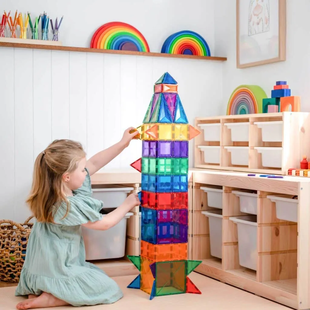 Connetix Rainbow Creative Pack – 102 Piece Set