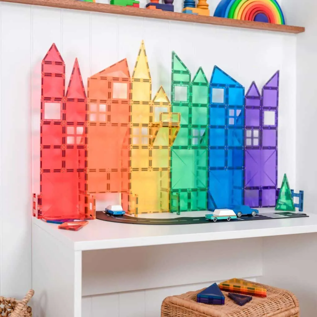 Connetix Rainbow Creative Pack – 102 Piece Set