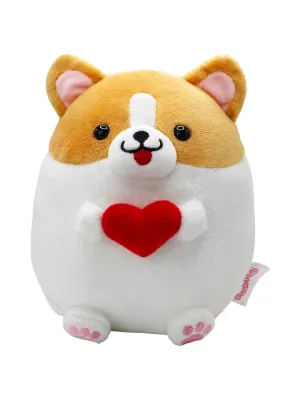 Corgi Heart Plush