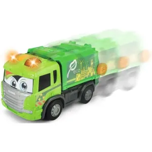 Dickie Toys Scania Happy Garbage Truck Motorised Bin Lorry Toy