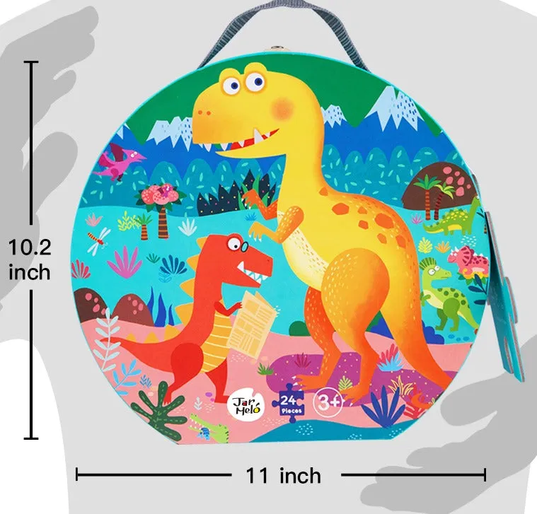 Dinosaurs Paradise Floor Puzzle 24pc