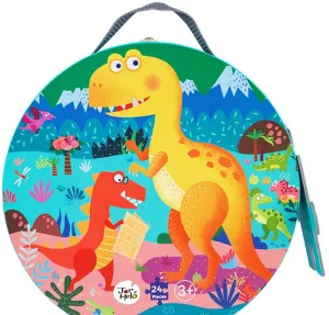 Dinosaurs Paradise Floor Puzzle 24pc