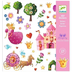 Djeco - Princess Marguerite 160 Stickers