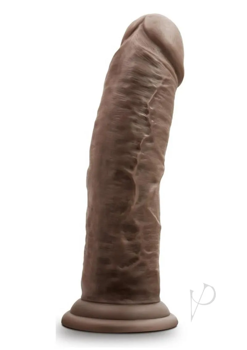 Dr Skin Cock W/suction 8 Chocolate