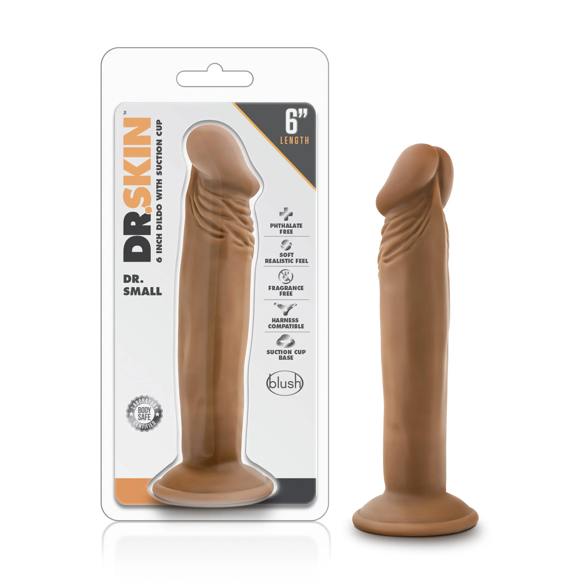 Dr. Skin Dr. Small: Real-Feel 6 Inch Dildo for Fun Adventures