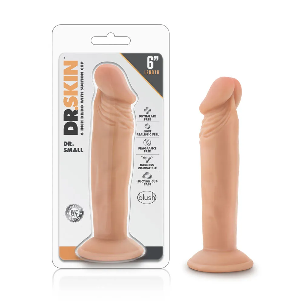 Dr. Skin Dr. Small: Real-Feel 6 Inch Dildo for Fun Adventures