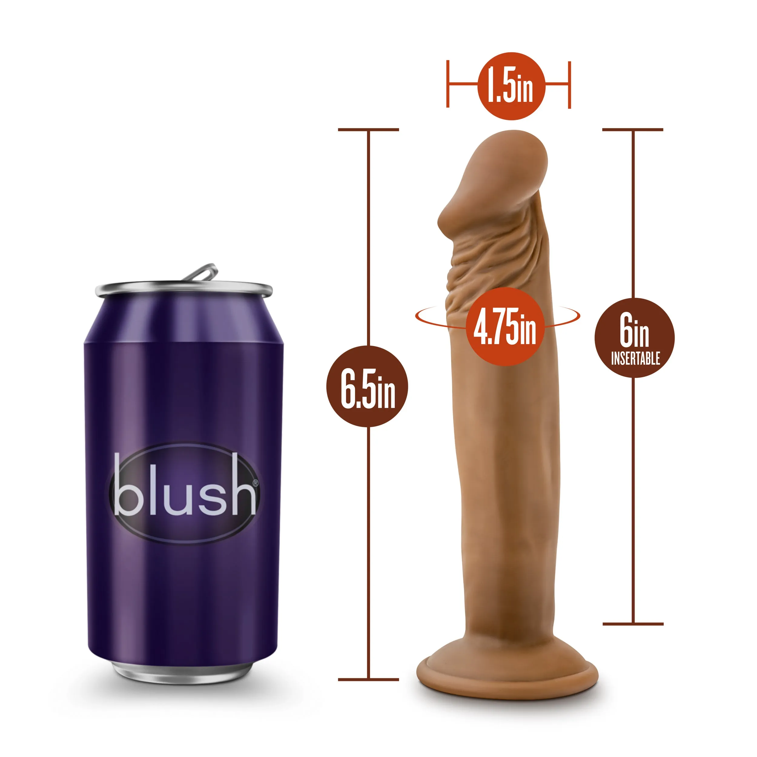 Dr. Skin Dr. Small: Real-Feel 6 Inch Dildo for Fun Adventures