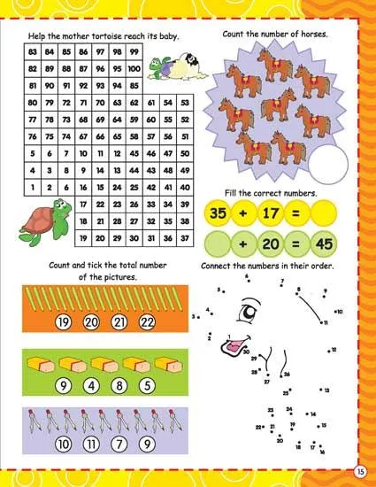 Dreamland 365 Math Activity - An Interactive & Activity Book For Kids (English)