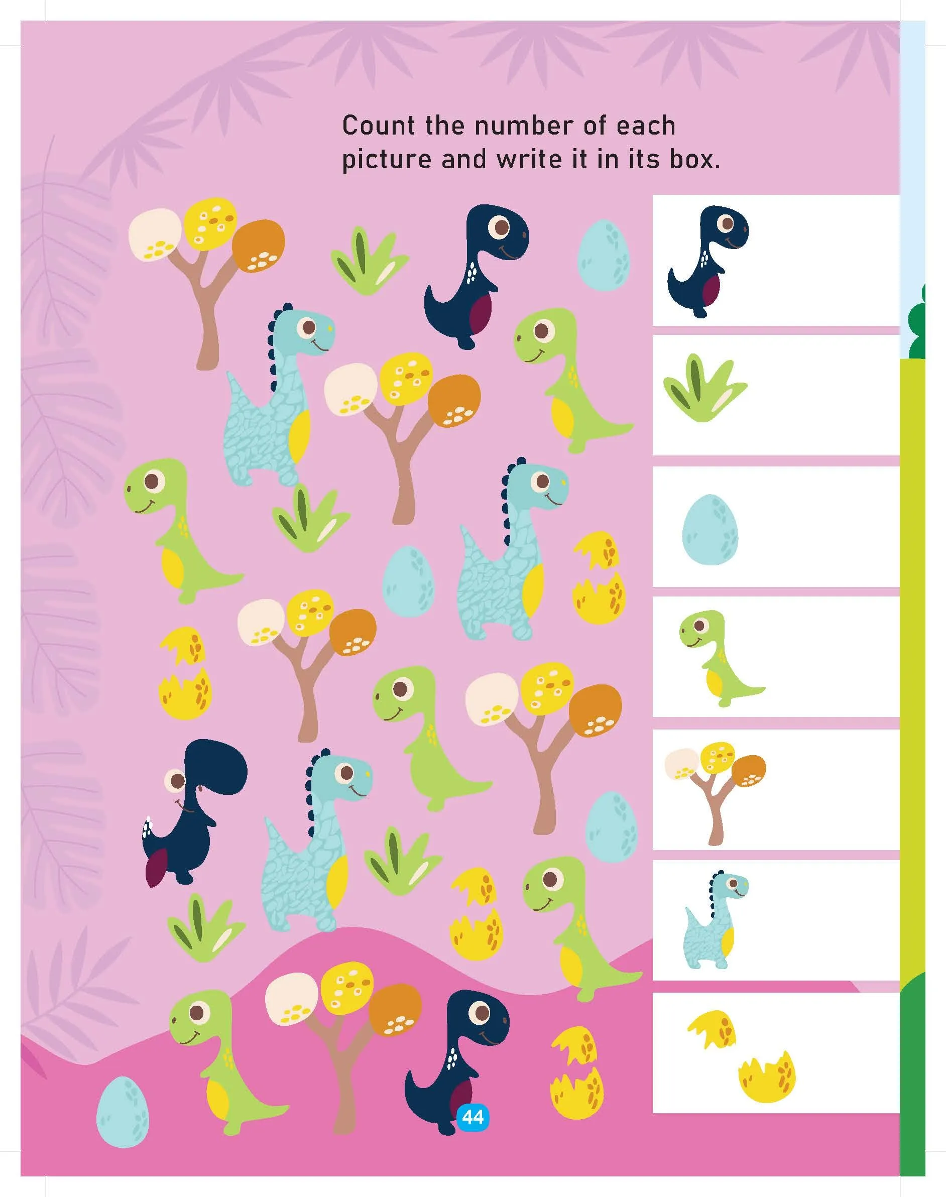 Dreamland Dinosaur Activity and Colouring - An Activity Book for Kids Ages 2 