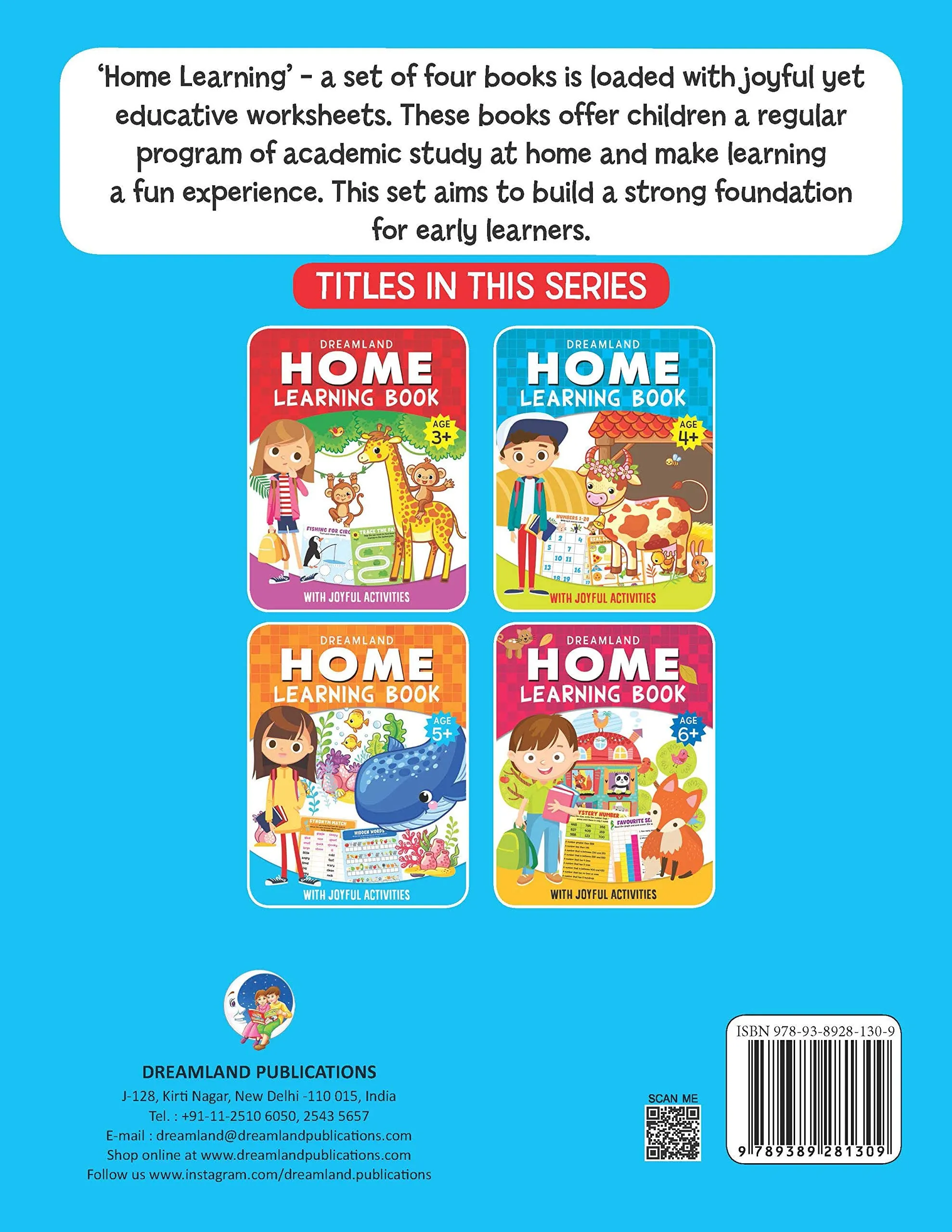 Dreamland Home Learning Book With Joyful Activities 5  An Interactive & Activity Book For Kids (English)