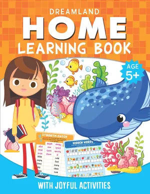 Dreamland Home Learning Book With Joyful Activities 5  An Interactive & Activity Book For Kids (English)