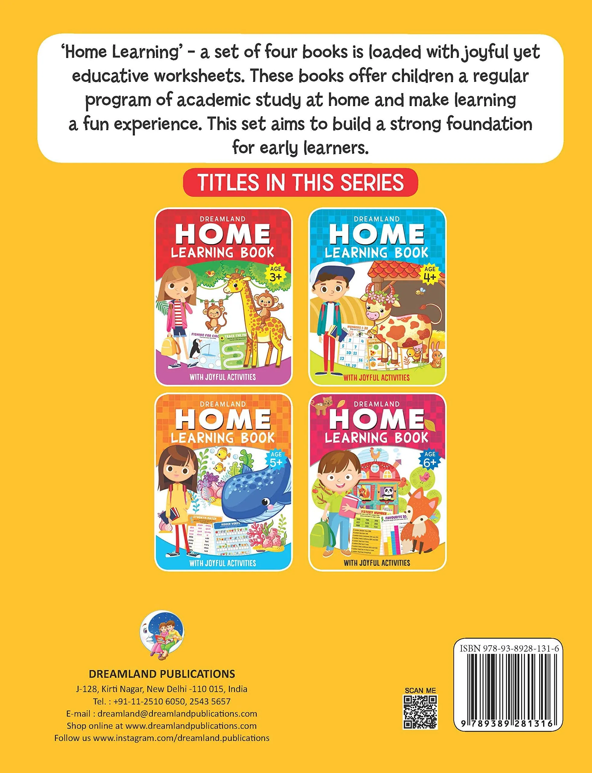 Dreamland Home Learning Book With Joyful Activities 6  An Interactive & Activity Book For Kids (English)