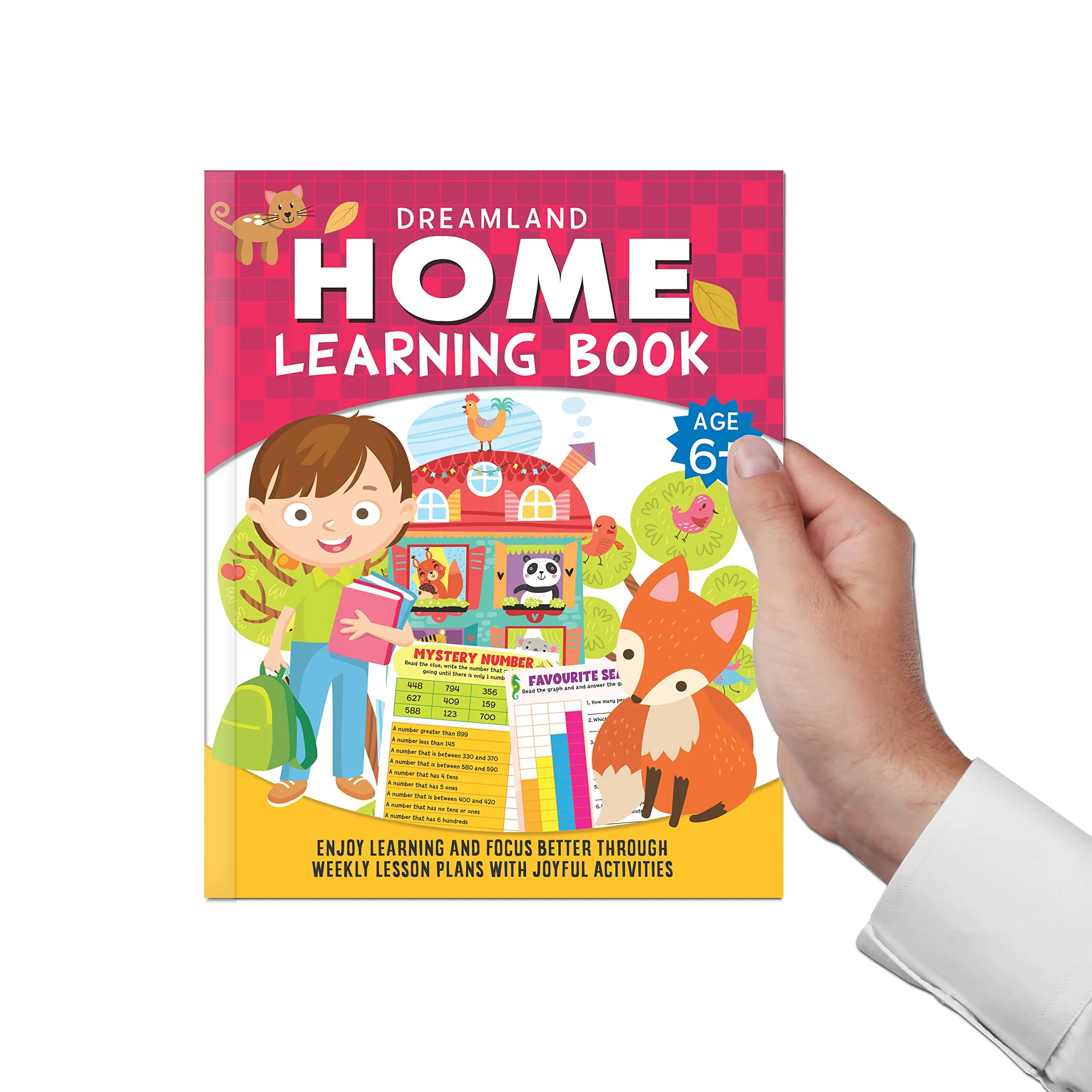 Dreamland Home Learning Book With Joyful Activities 6  An Interactive & Activity Book For Kids (English)