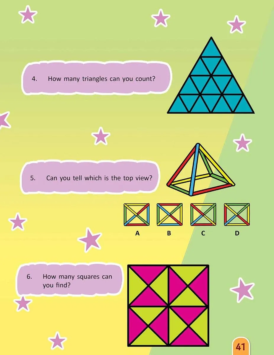Dreamland STEM Activity Book - Maths - An Interactive & Activity Book For Kids (English)