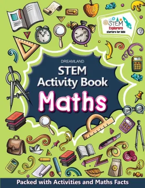 Dreamland STEM Activity Book - Maths - An Interactive & Activity Book For Kids (English)