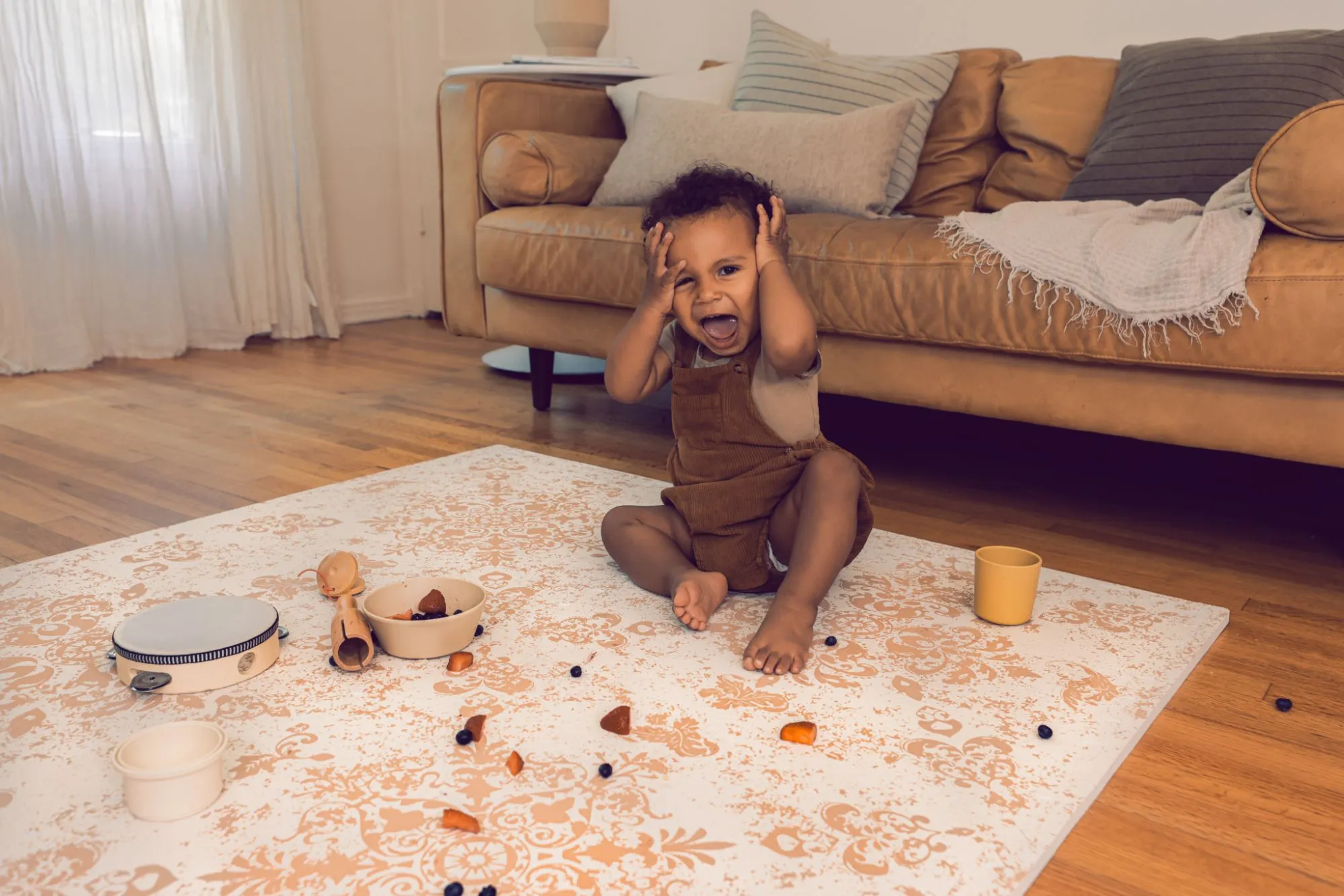 Foam Puzzle Play Mat Grapheva - Palo Santo