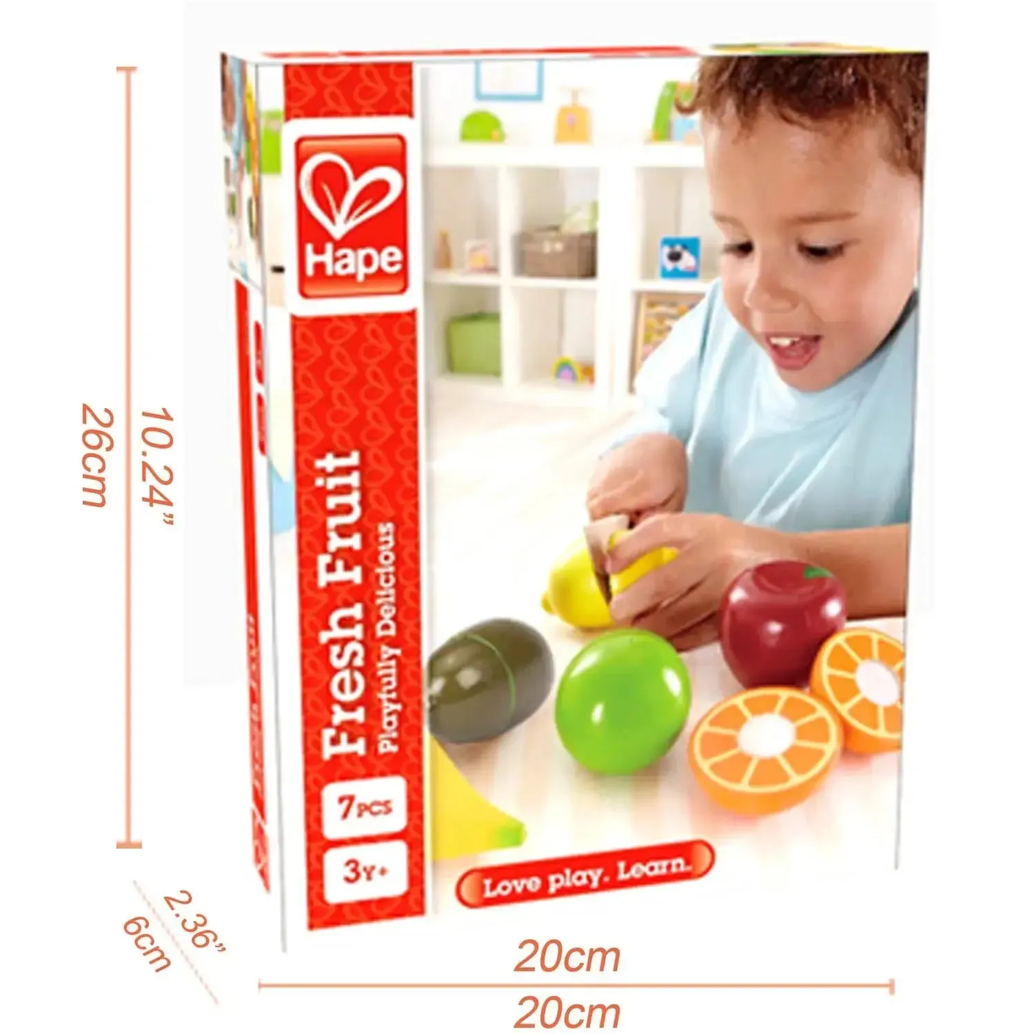Hape Fresh Fruit Wooden Kitchen Play Food Set