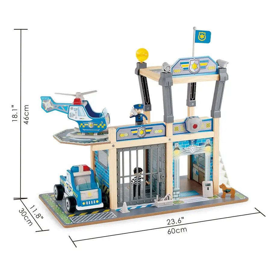Hape Metro Police Dept Playset