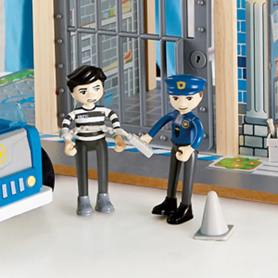 Hape Metro Police Dept Playset
