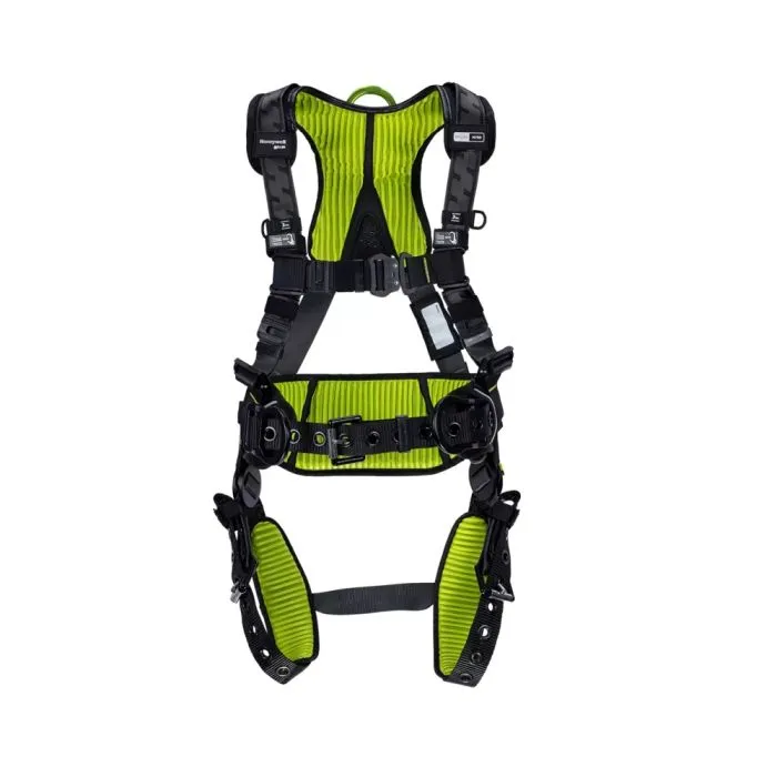 Honeywell Miller H7IC3A2 Full Body Harness - Industry Comfort, Green, Universal, 1 Each