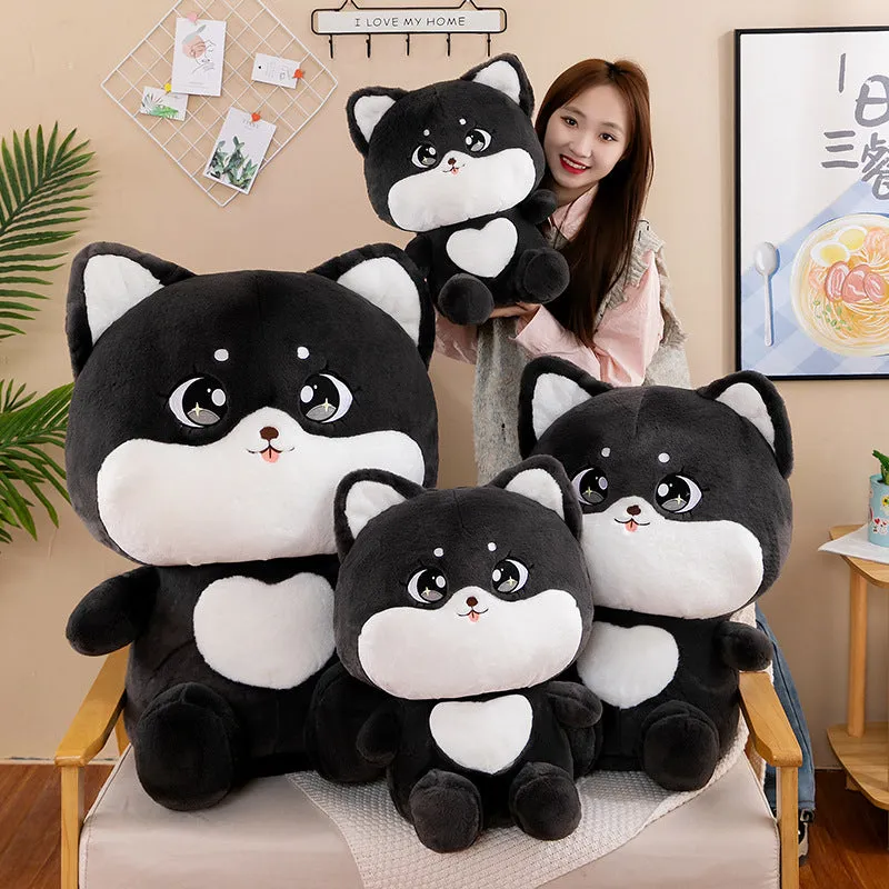 Huggable Black Cat Plushie